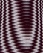 T-shirt rayé encolure bénitier manches 3/4