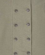 T-shirt double boutonnage esprit officier