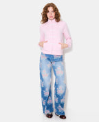 Sweat zippé avec détails esprit asiatique