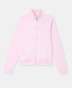 Sweat zippé avec détails esprit asiatique