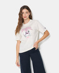 T-shirt manches courtes print Diddl devant et dos
