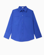Chemise oversize avec poches