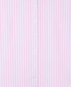 Chemise oversize rayée avec lin