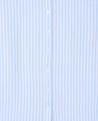 Chemise oversize rayée avec lin