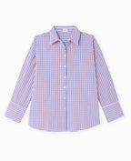 Chemise oversize à carreaux