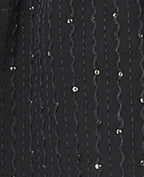 Top à bretelles avec volants et mini sequins
