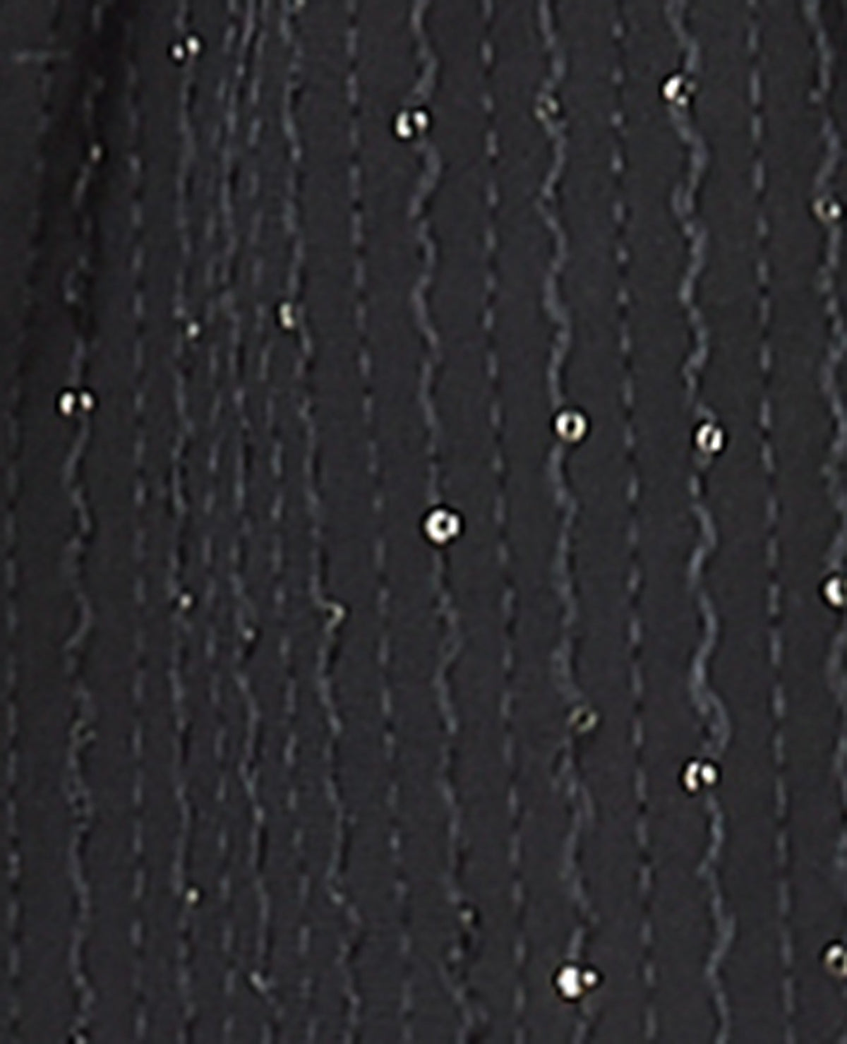Top à bretelles avec volants et mini sequins