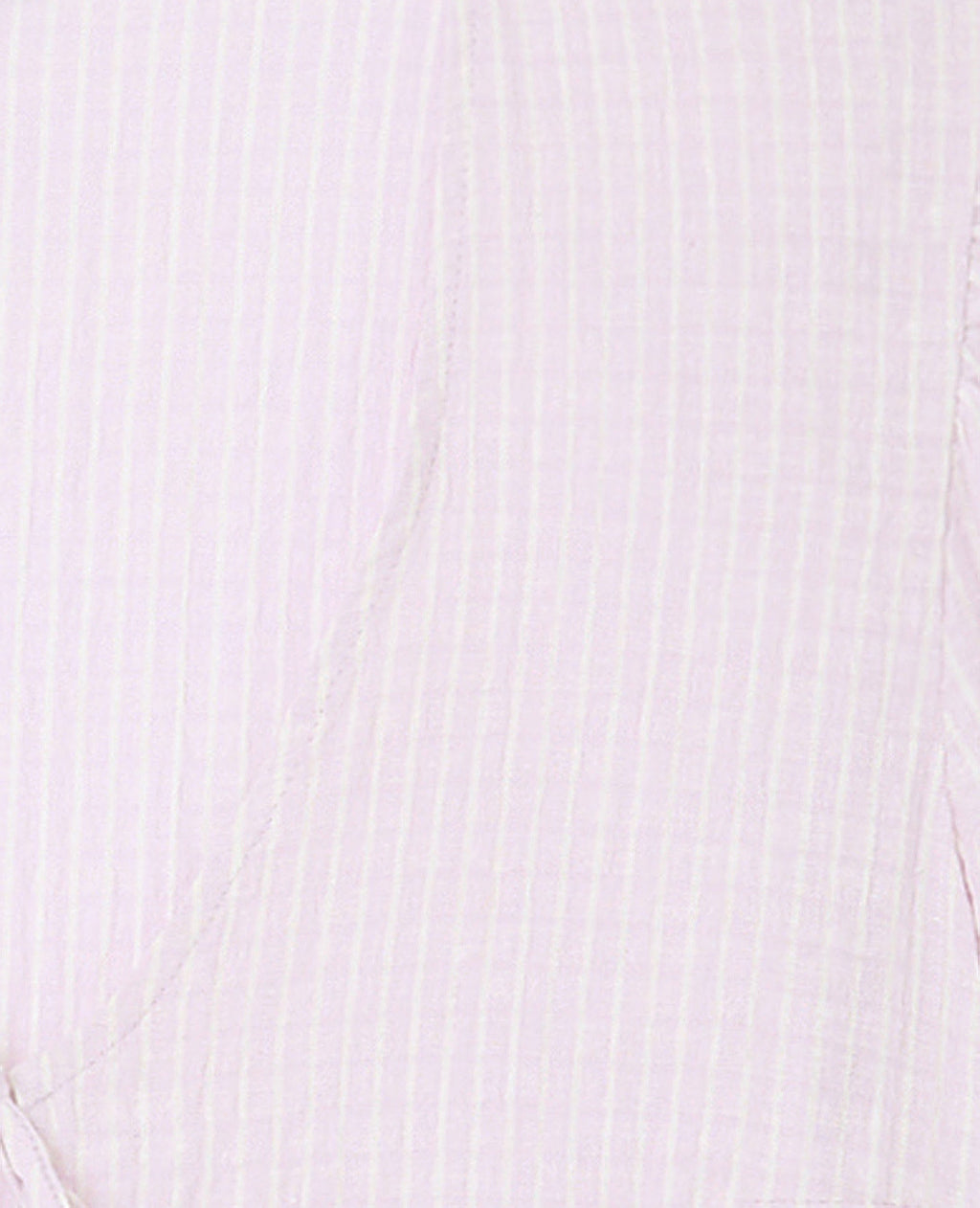Blouse rayée avec nouettes et manches ballons