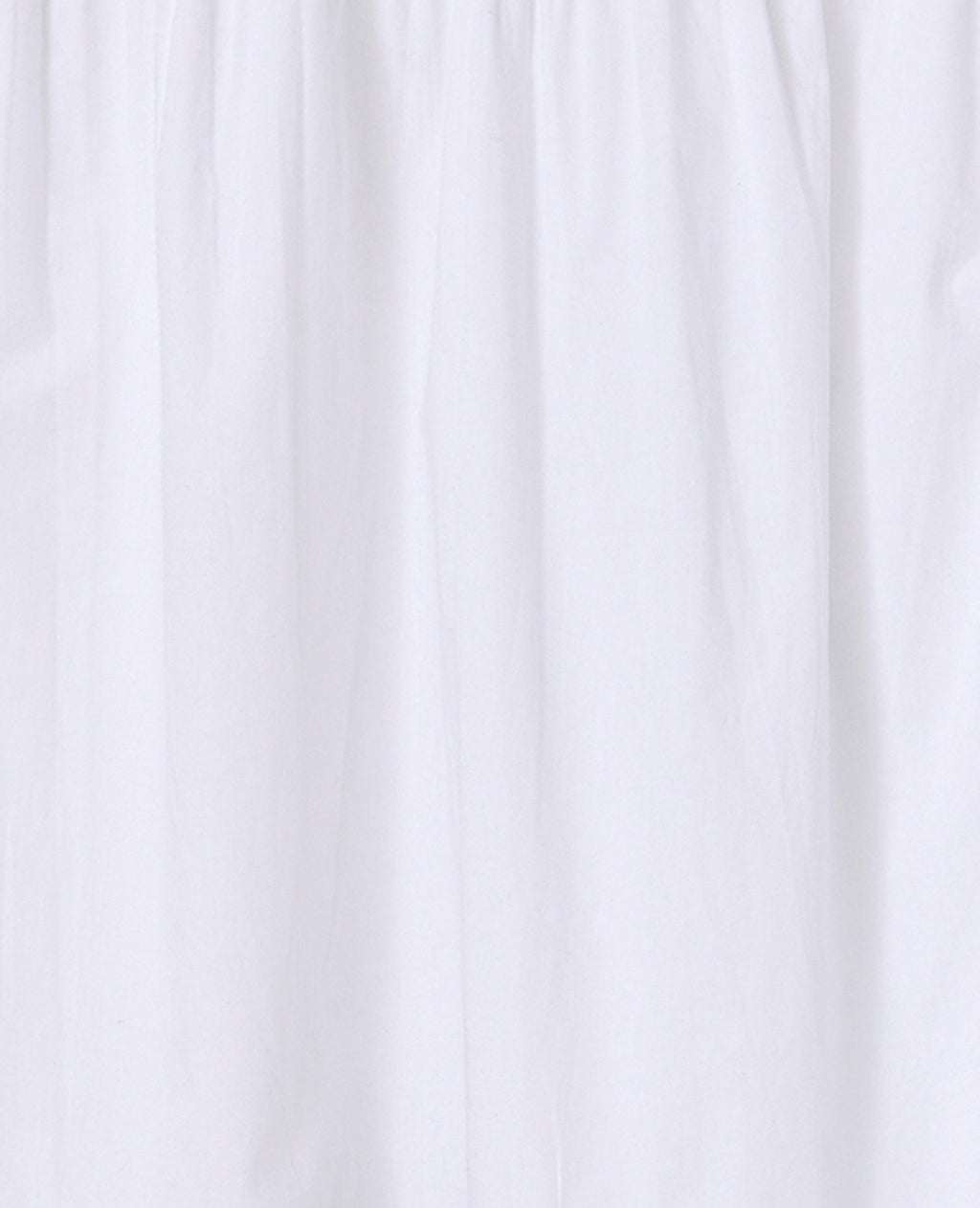 Blouse en popeline avec dentelle et volants