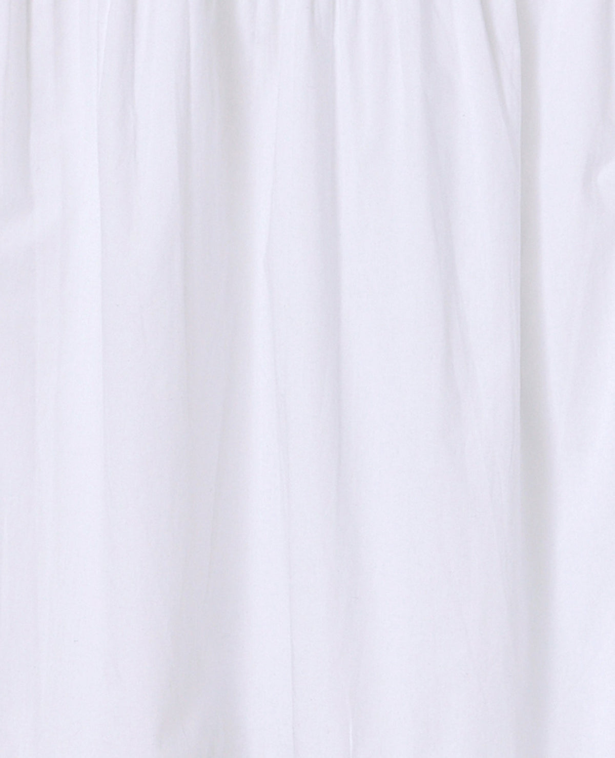 Blouse en popeline avec dentelle et volants