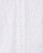 Chemisier dentelle avec boutonnières bandebourg