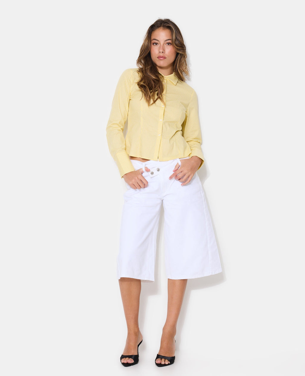 Chemise cintrée et rayée