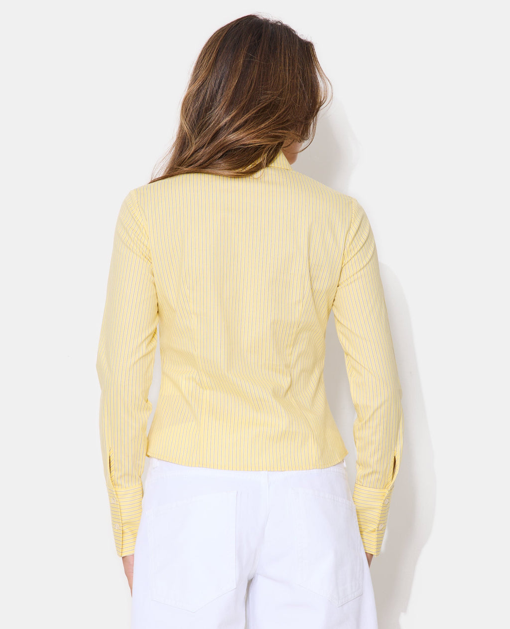 Chemise cintrée et rayée