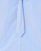 Chemise oversize rayée avec cravate