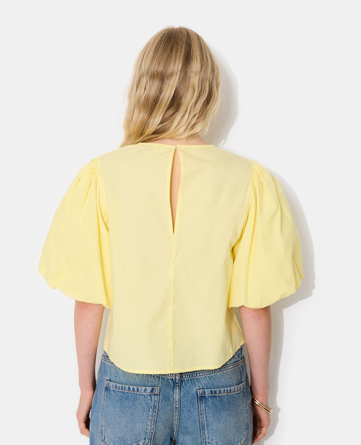 Blouse avec manches ballons