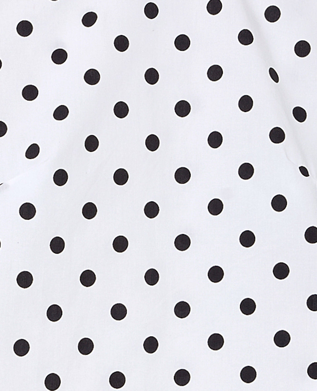 Blouse avec manches ballons motif pois