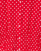 Chemise cintrée à pois avec taille élastiquée