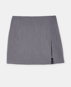 Jupe-short city avec fente