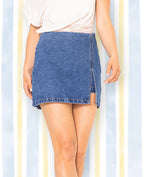 Jupe-short en jean