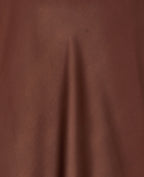 Jupe longue en satin avec galon dentelle