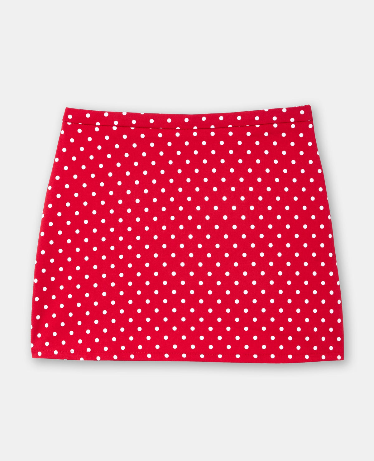 Jupe-short motif pois