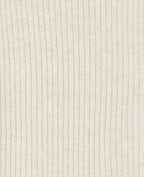 Robe courte en maille côtelée