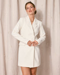 Robe blazer dos-nu