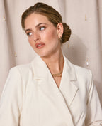 Robe blazer dos-nu