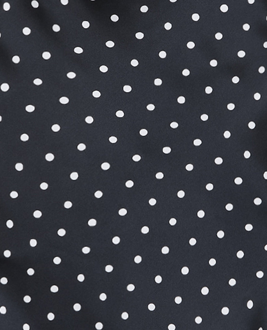 Robe longue dos-nu motif pois