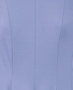 Robe longue sans manches en maille stretch