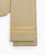 Paire de chaussettes avec bandes lurex