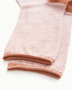 Paire de chaussettes mini-damiers