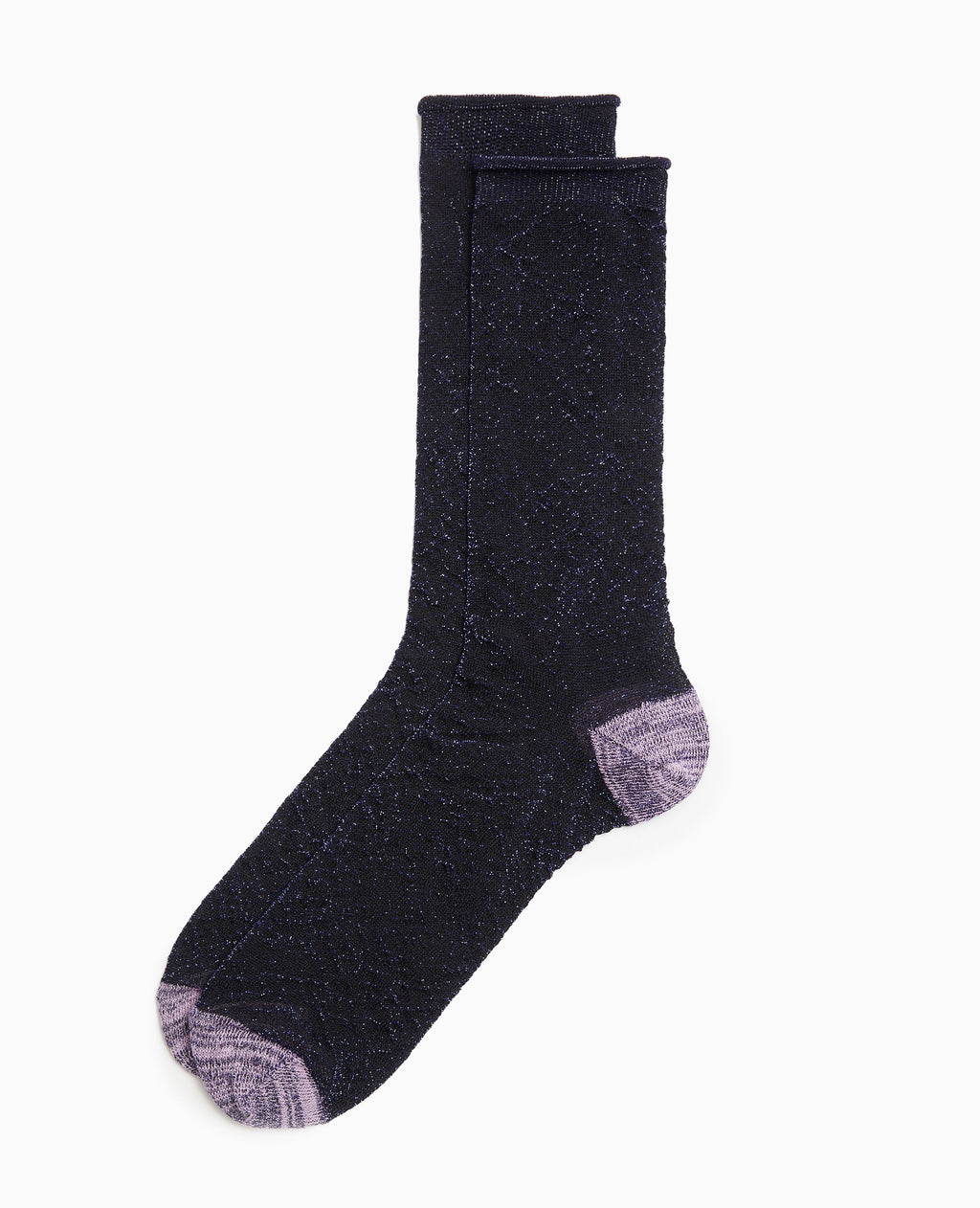Chaussettes avec fils lurex