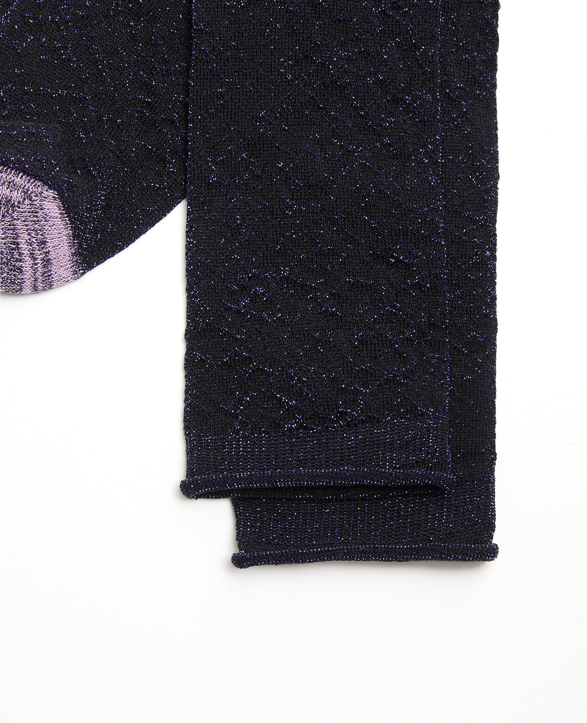 Chaussettes avec fils lurex