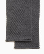 Paire de guêtres en maille chevrons
