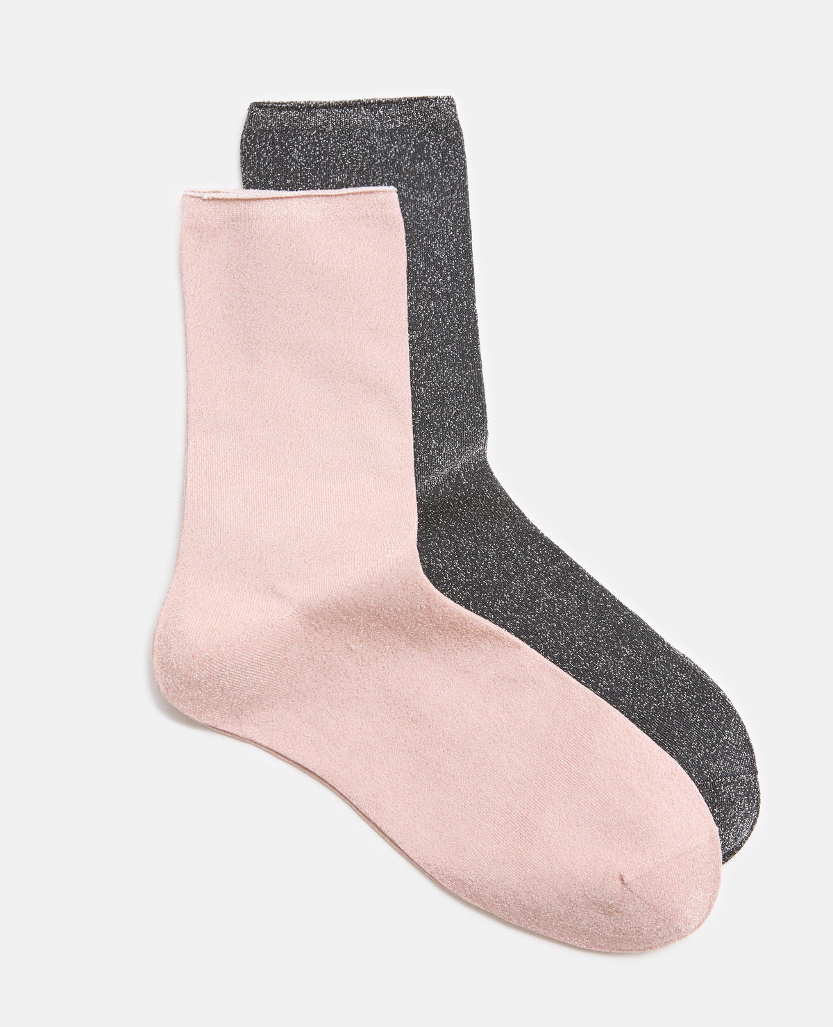 Lot de 2 paires de chaussettes avec lurex