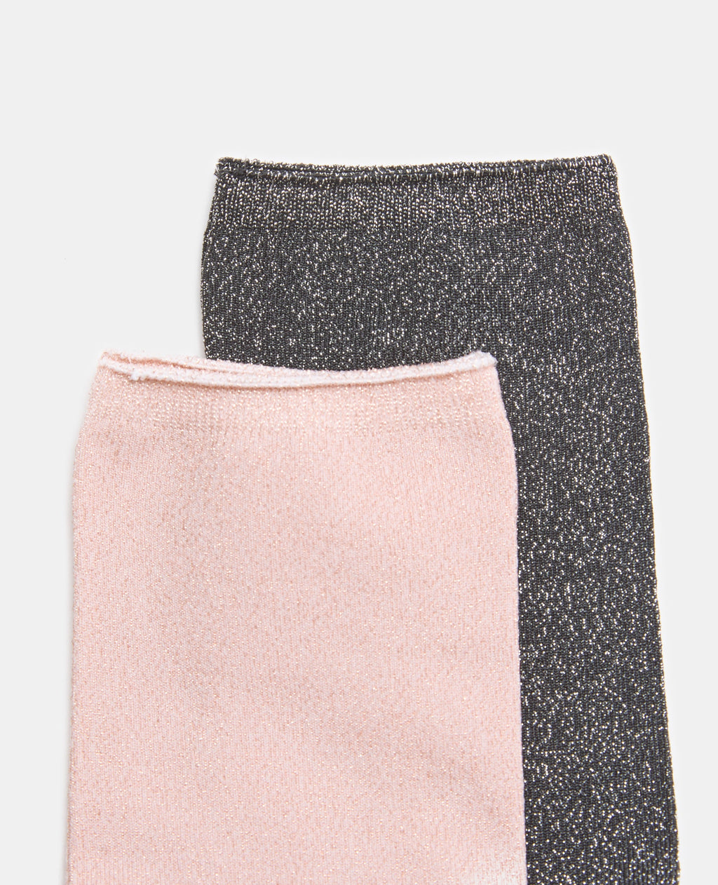Lot de 2 paires de chaussettes avec lurex