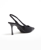Escarpins bout pointu talon ouvert