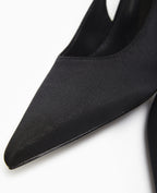 Escarpins bout pointu talon ouvert