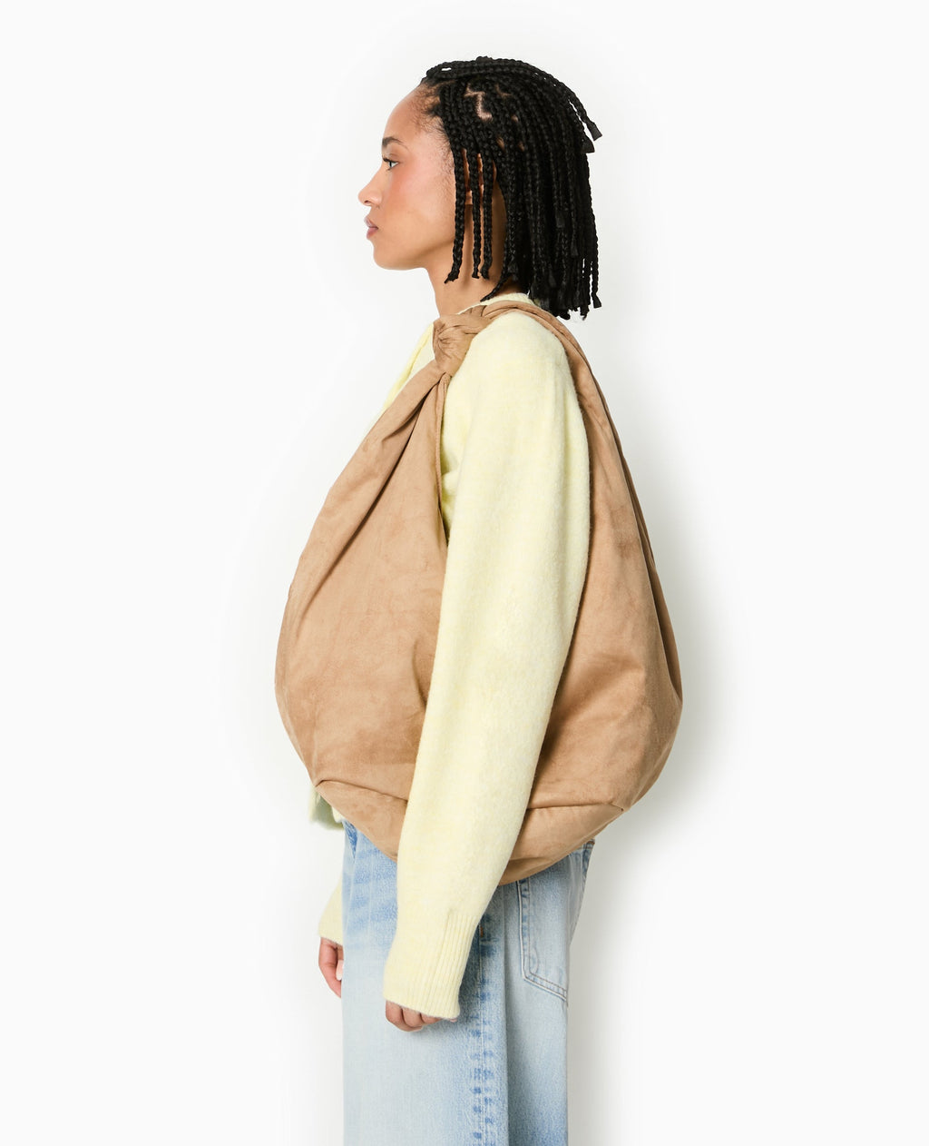 Grand sac XXL en suédine