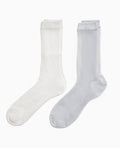 Lot de 2 paires de chaussettes avec lurex