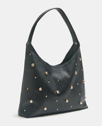 Grand sac en simili avec clous