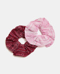 Lot de 2 chouchous motif bandana