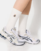 Paire de chaussettes avec broderie ourson