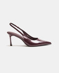 Escarpins bouts pointus et talons ouverts