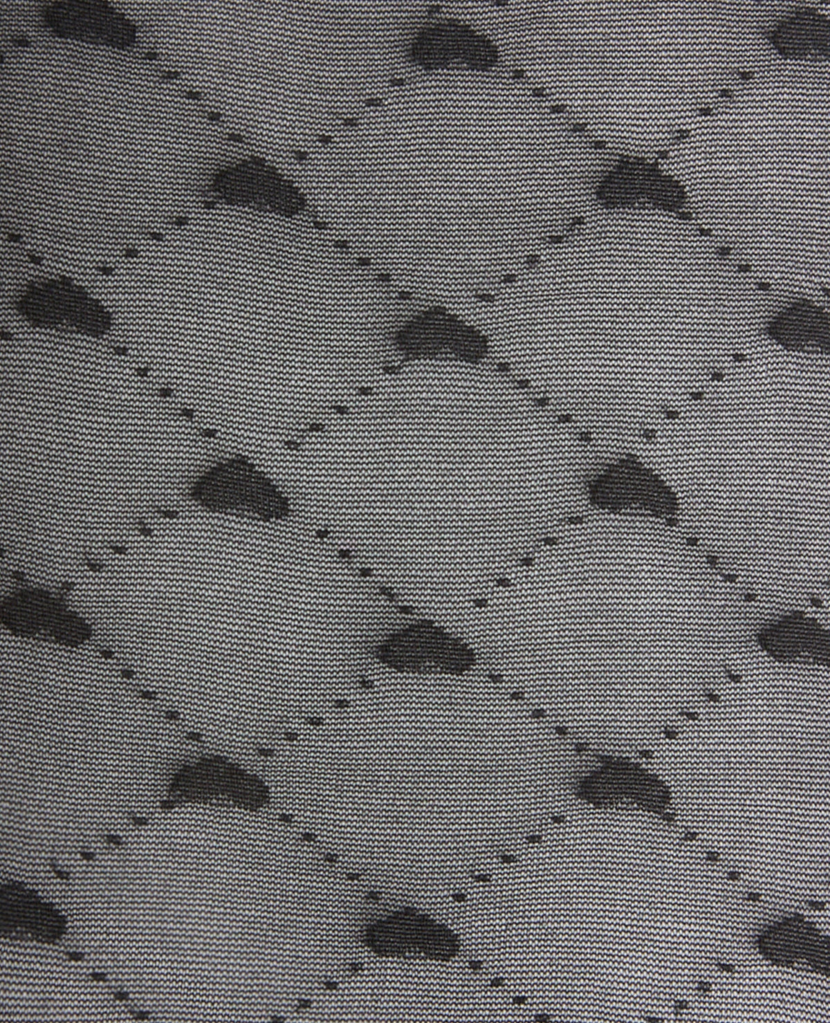 Paire de collants avec croisillons et cœurs