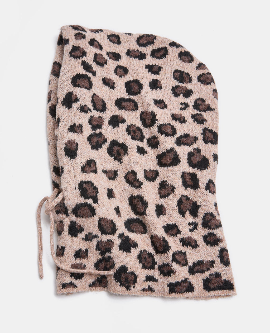 Cagoule motif léopard