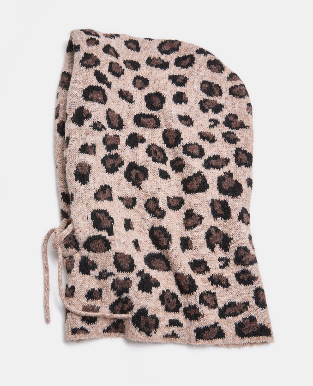Cagoule motif léopard