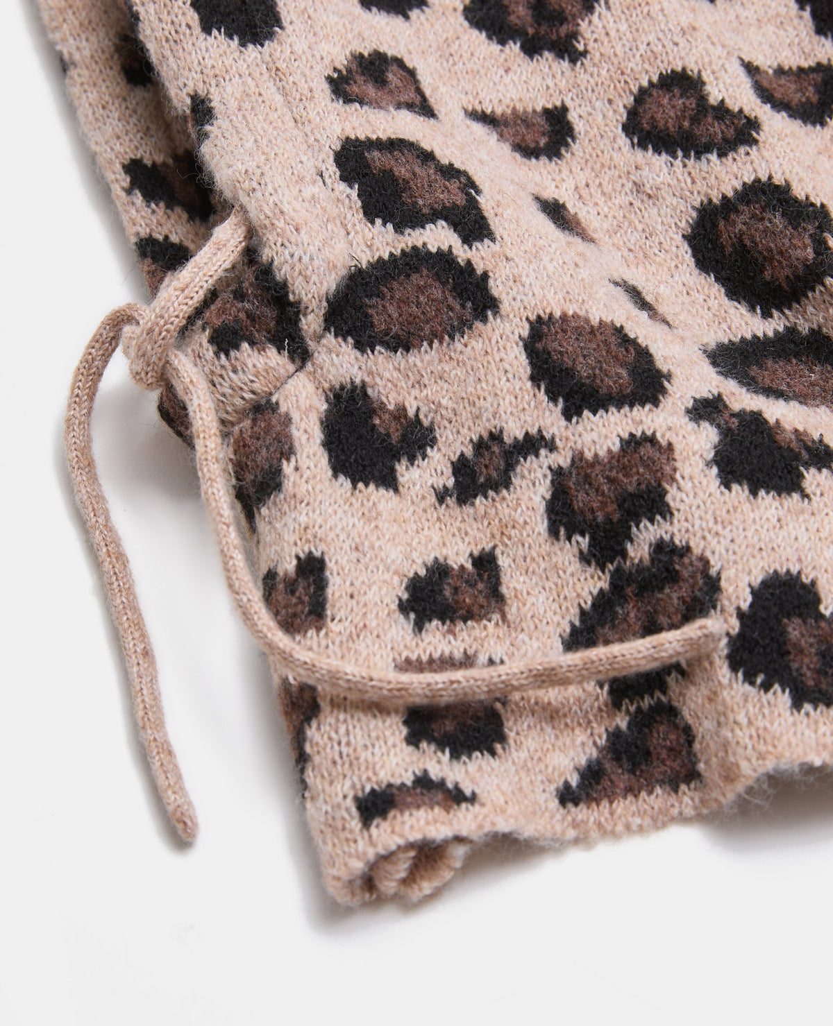 Cagoule motif léopard