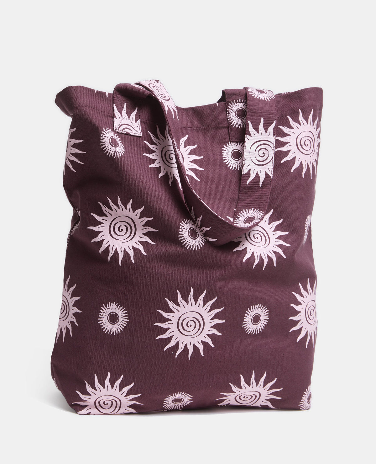 Tote bag en toile avec soleil